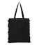 RUFFLE LG EMERALD TOTE ブラックレースラッフル