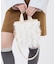 RUFFLE MINI N/S TOTE メレンゲレースラッフル