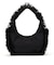 RUFFLE ZIP HOBO ブラックレースラッフル