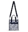 MINI N/S TOTE フローラルレースネイビー