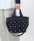 BUCKET TOTE W PEARLS ディープシーパール