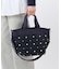 BUCKET TOTE W PEARLS ディープシーパール