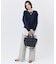 BUCKET TOTE W PEARLS ディープシーパール