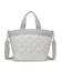 BUCKET TOTE W PEARLS ミストグレーパール