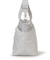 BUCKET TOTE W PEARLS ミストグレーパール