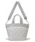 BUCKET TOTE W PEARLS ミストグレーパール