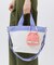 DRAWSTRING BUCKET CHARM コーラルパンチ/メレンゲ