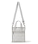MINI N/S TOTE W/ PEARLS ミストグレーパール