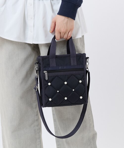 MINI N/S TOTE W/ PEARLS ディープシーパール|レスポートサックの通販 MINI N/S TOTE W/ PEARLS ディープシーパール|レスポートサックの通販