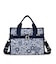 LARGE E/W TH TOTE フローラルレースネイビー