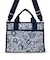 LARGE E/W TH TOTE フローラルレースネイビー