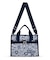 LARGE E/W TH TOTE フローラルレースネイビー