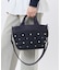 SM BUCKET TOTE W PEARLS ディープシーパール