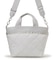 SM BUCKET TOTE W PEARLS ミストグレーパール