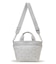 SM BUCKET TOTE W PEARLS ミストグレーパール