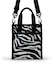 MINI N/S TOTE クリームブラックゼブラ