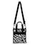 MINI N/S TOTE クリームブラックゼブラ