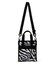 MINI N/S TOTE クリームブラックゼブラ