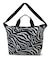 DELUXE EASY CARRY TOTE クリームブラックゼブラ