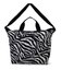 DELUXE EASY CARRY TOTE クリームブラックゼブラ