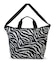 DELUXE EASY CARRY TOTE クリームブラックゼブラ