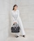 DELUXE MED WEEKENDER MH ロゴジャガードブラックスナイデル