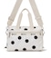 LG BOW SM SATCHEL ノワールポルカドットスナイデル