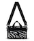 MINI DUFFEL CROSSBODY クリームブラックゼブラ