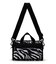 MINI DUFFEL CROSSBODY クリームブラックゼブラ