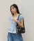 SMALL EVERYDAY BAG MH ロゴジャガードブラックスナイデル