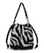 DRAWSTRING BUCKET CHARM クリームブラックゼブラ