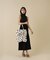 LG BOW EMERALD TOTE ノワールポルカドットスナイデル