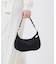 CHAIN SMALL CONV HOBO ブラックサテンスナイデル