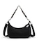 CHAIN SMALL CONV HOBO ブラックサテンスナイデル