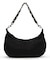 CHAIN SMALL CONV HOBO ブラックサテンスナイデル