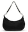 CHAIN SMALL CONV HOBO ブラックサテンスナイデル