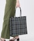WOVEN LG TOTE マルチメッシュノワール
