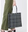 WOVEN LG TOTE マルチメッシュノワール