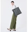 WOVEN LG TOTE マルチメッシュノワール
