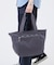 ESSENTIAL E/W ZIPTOP TOTE シャドウグレーC