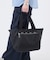 ESSENTIAL E/W ZIPTOP TOTE ブラックC