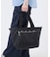 ESSENTIAL E/W ZIPTOP TOTE ブラックC