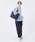 ESSENTIAL E/W ZIPTOP TOTE ブラックC
