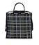 WOVEN MED DRAWST TOTE マルチメッシュノワール