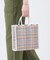 WOVEN MED DRAWST TOTE マルチメッシュサンド
