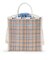 WOVEN MED DRAWST TOTE マルチメッシュサンド