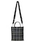 WOVEN MINI N/S TOTE マルチメッシュノワール