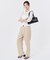 E/W SQUARE SHOULDER  ブラックシャイン