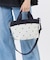 SMALL BUCKET TOTE トリコロールハートエンブロイダリー