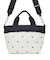 SMALL BUCKET TOTE トリコロールハートエンブロイダリー